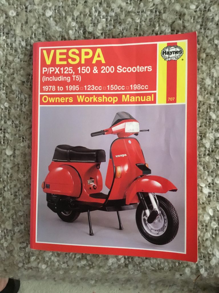 VESPA P/PX125, Haynes Workshop Manual