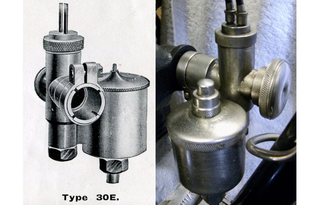 Veteran AMAC carburettor