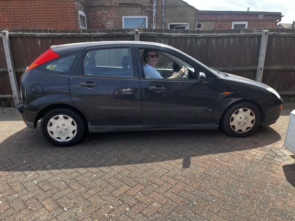 Black Ford Focus LX Auto