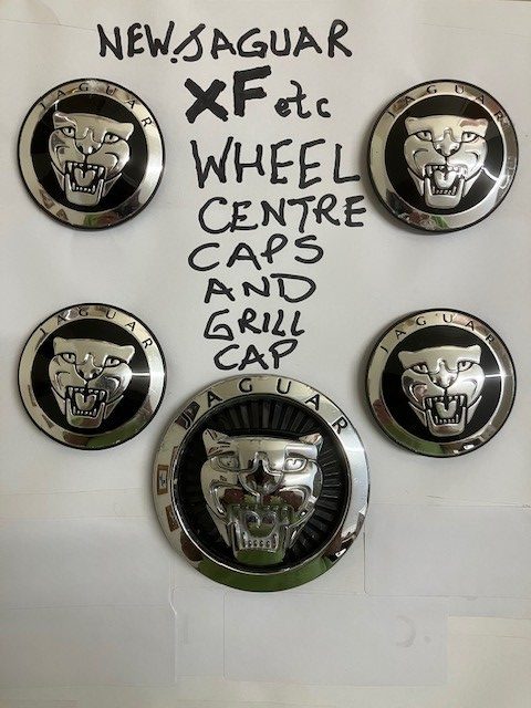 Set of Wheel Centre Caps & Grill Centre Cap