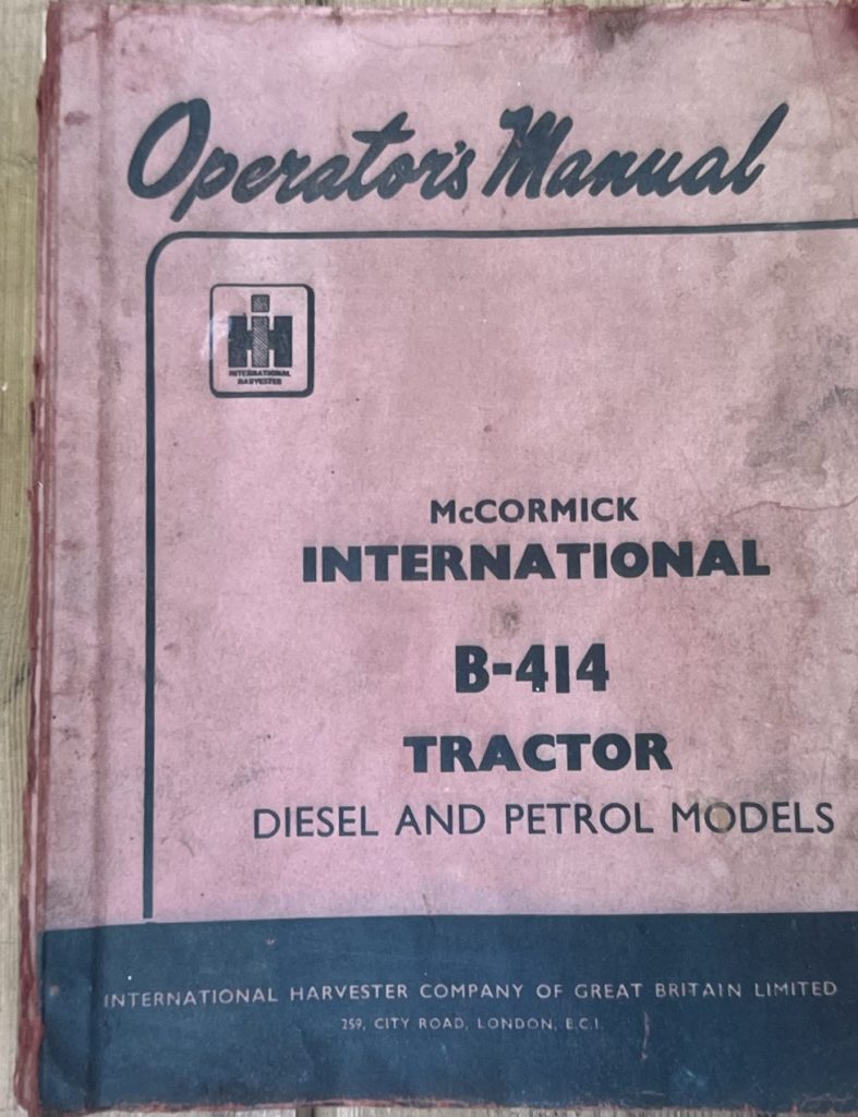 International Tractor Manual
