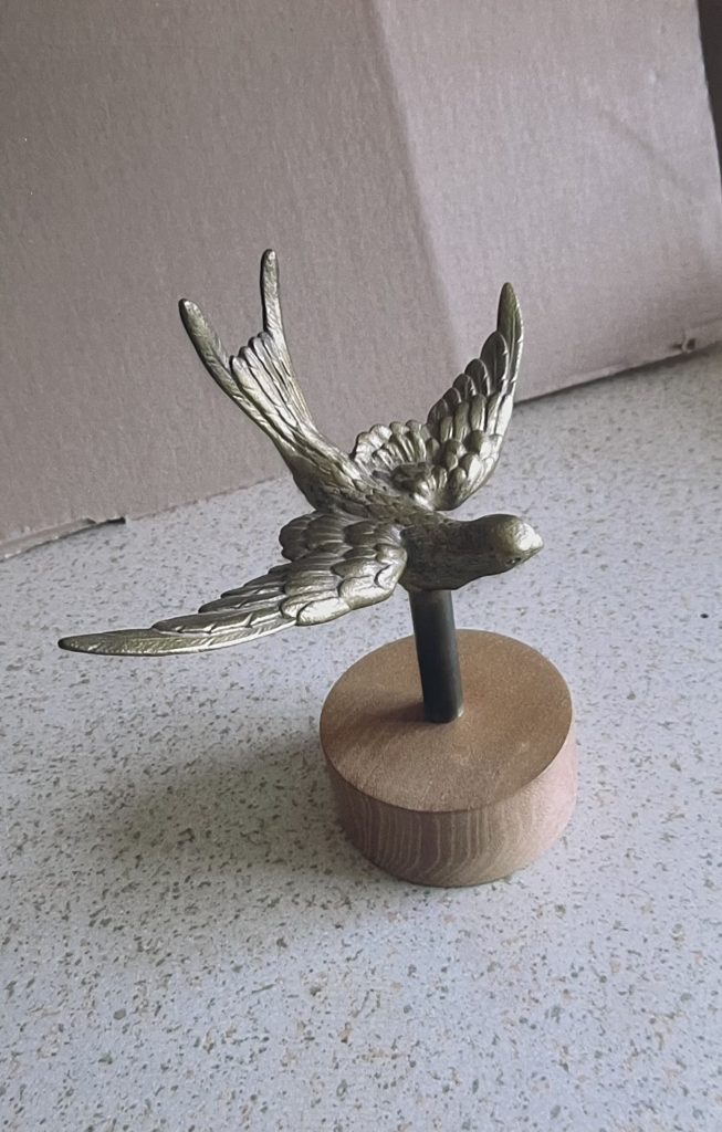 Vintage Swallow Car Mascot