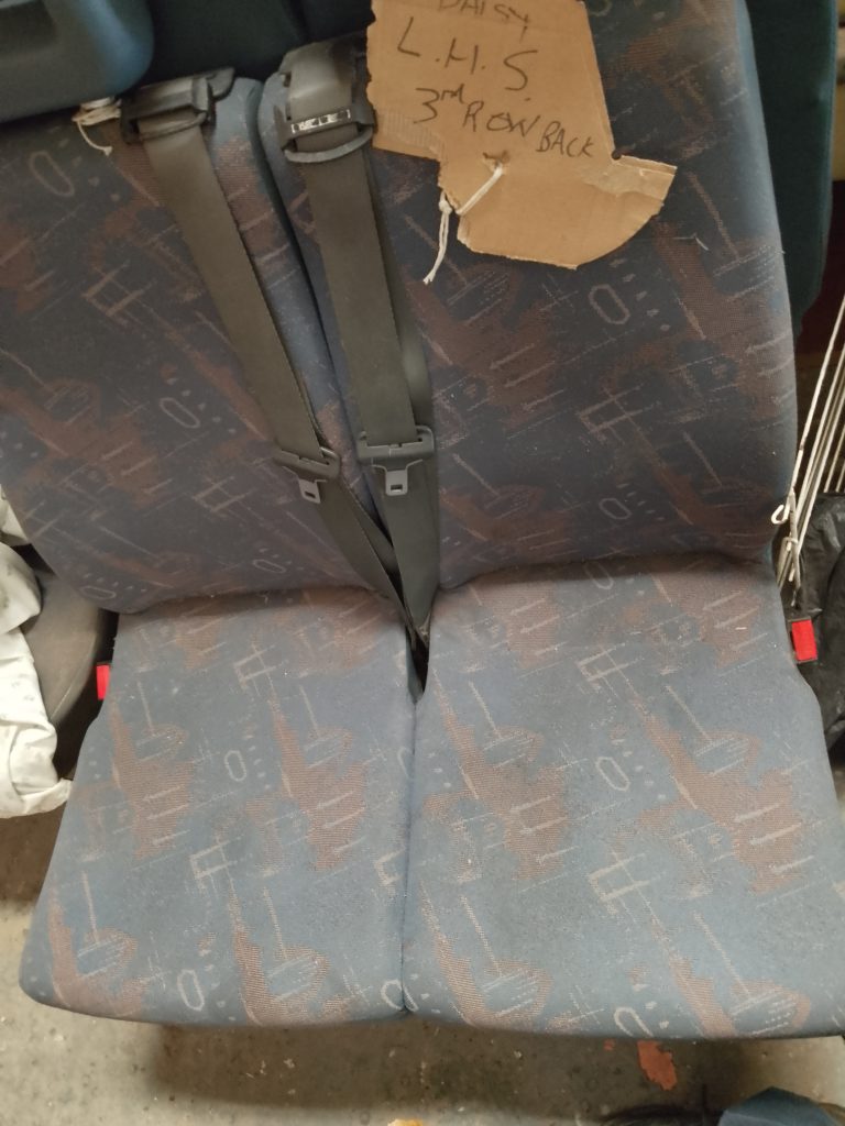 LDV seats out of my LDV minibus