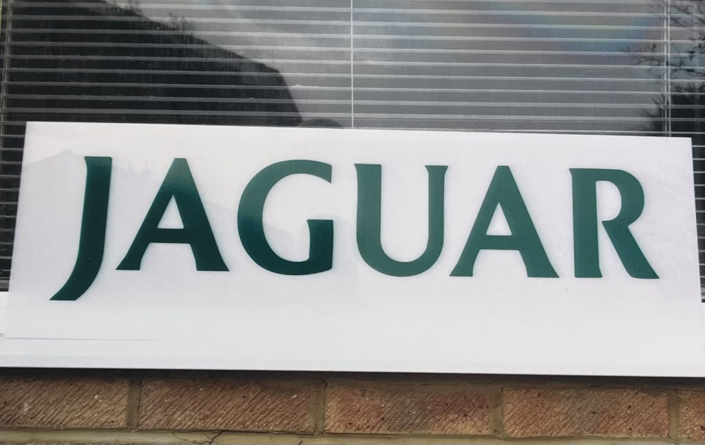 Jaguar Dealers Sign